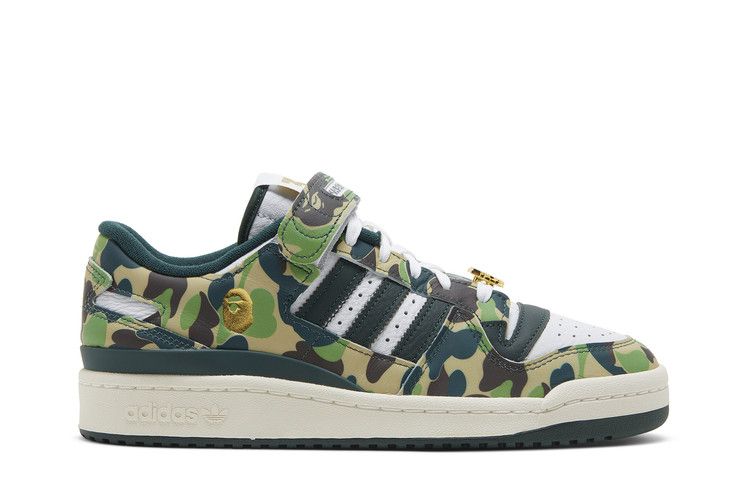 Bape x adidas Forum 84 Low 30th Anniversary Green Camo