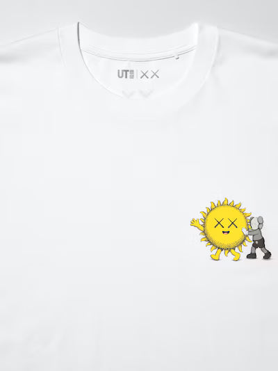 KAWS UNIVERSE UT Graphic White 01
