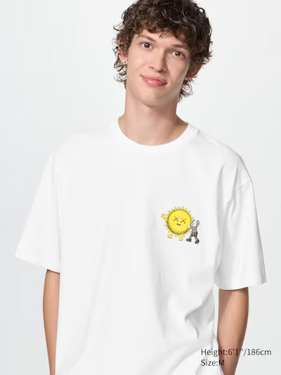 KAWS UNIVERSE UT Graphic White 01