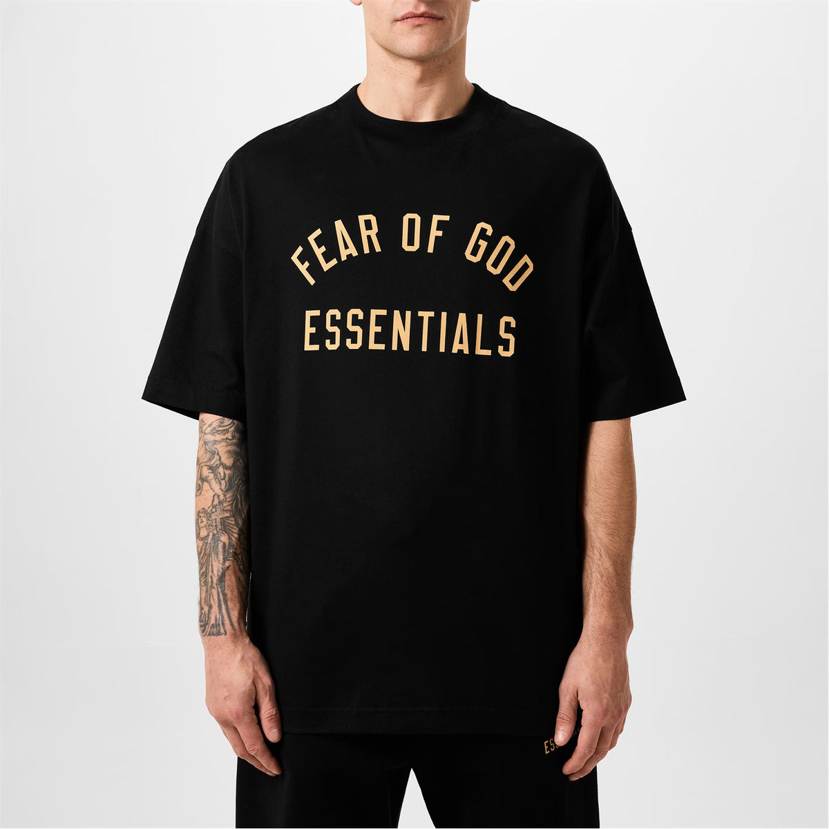 Black Gold Jersey Crewneck Tee
