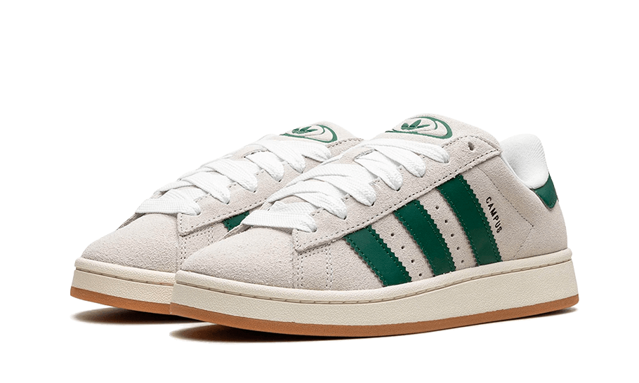 adidas Campus 00s Crystal White Dark Green