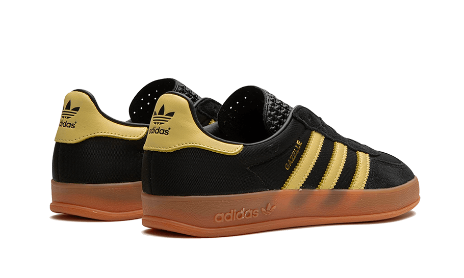adidas Gazelle Indoor Core Black Almost Yellow