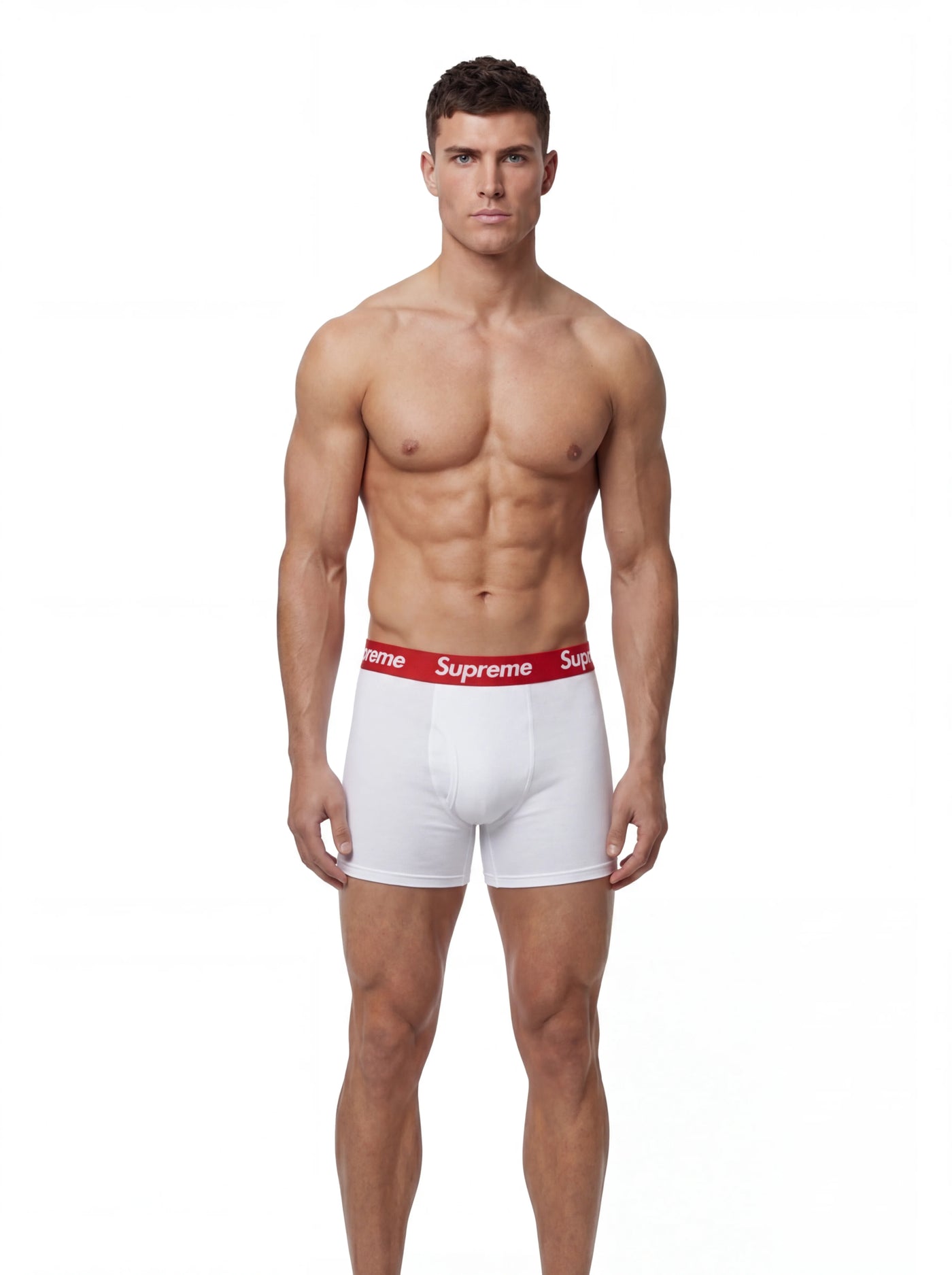 Supreme Boxer Briefs 4-Pack White