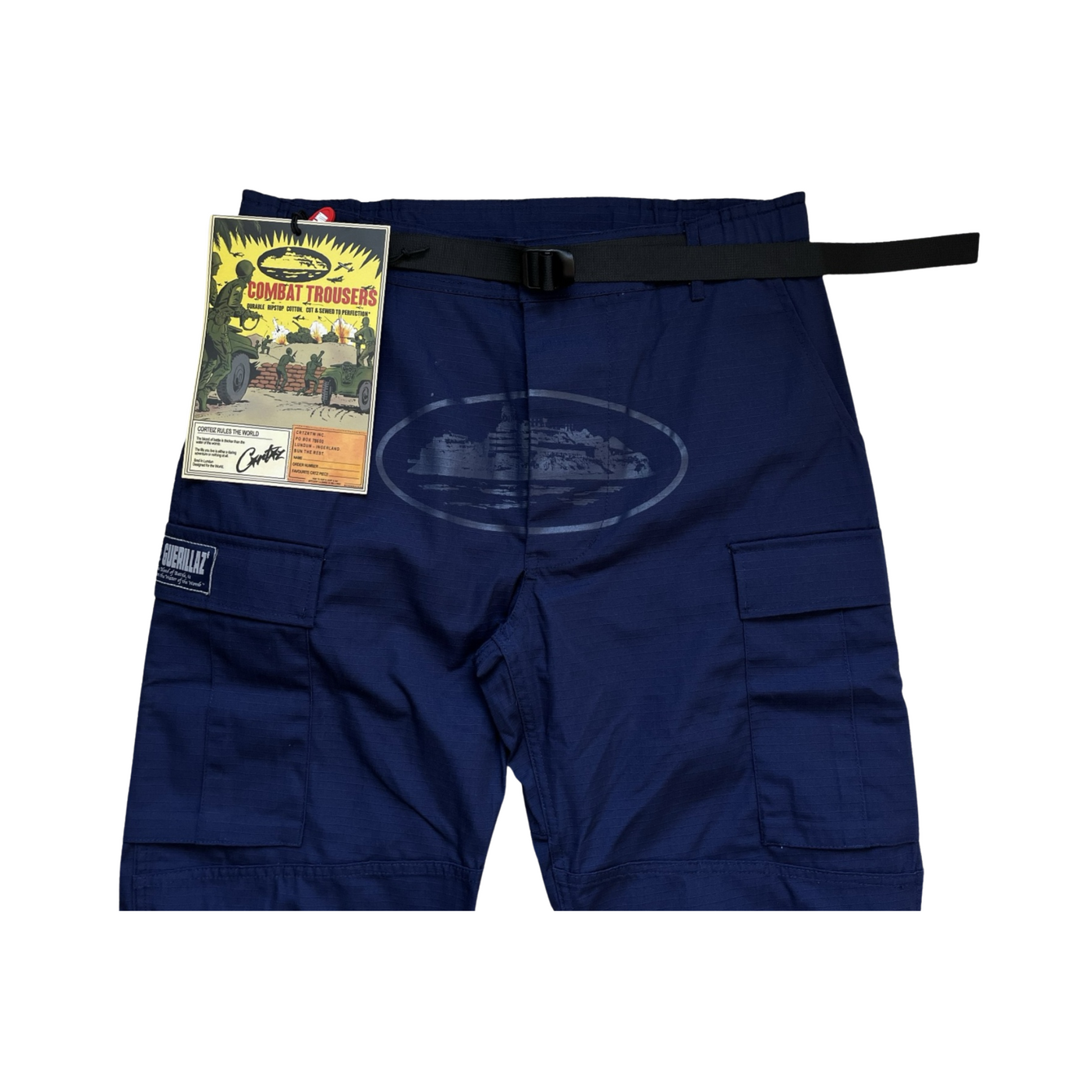 Corteiz Guerillaz Cargo – Navy On Navy