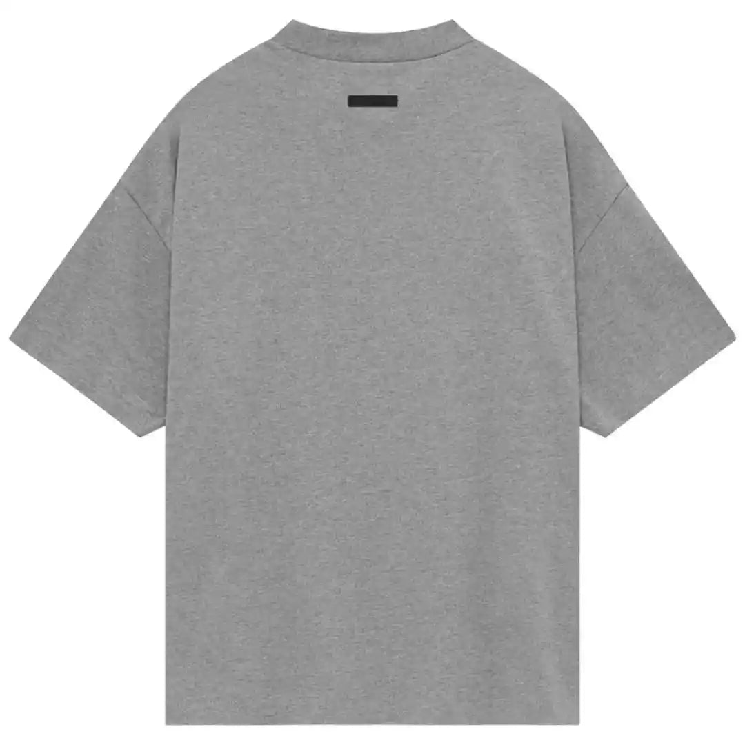 Essentials Dark Heather Jersey Crewneck Tee
