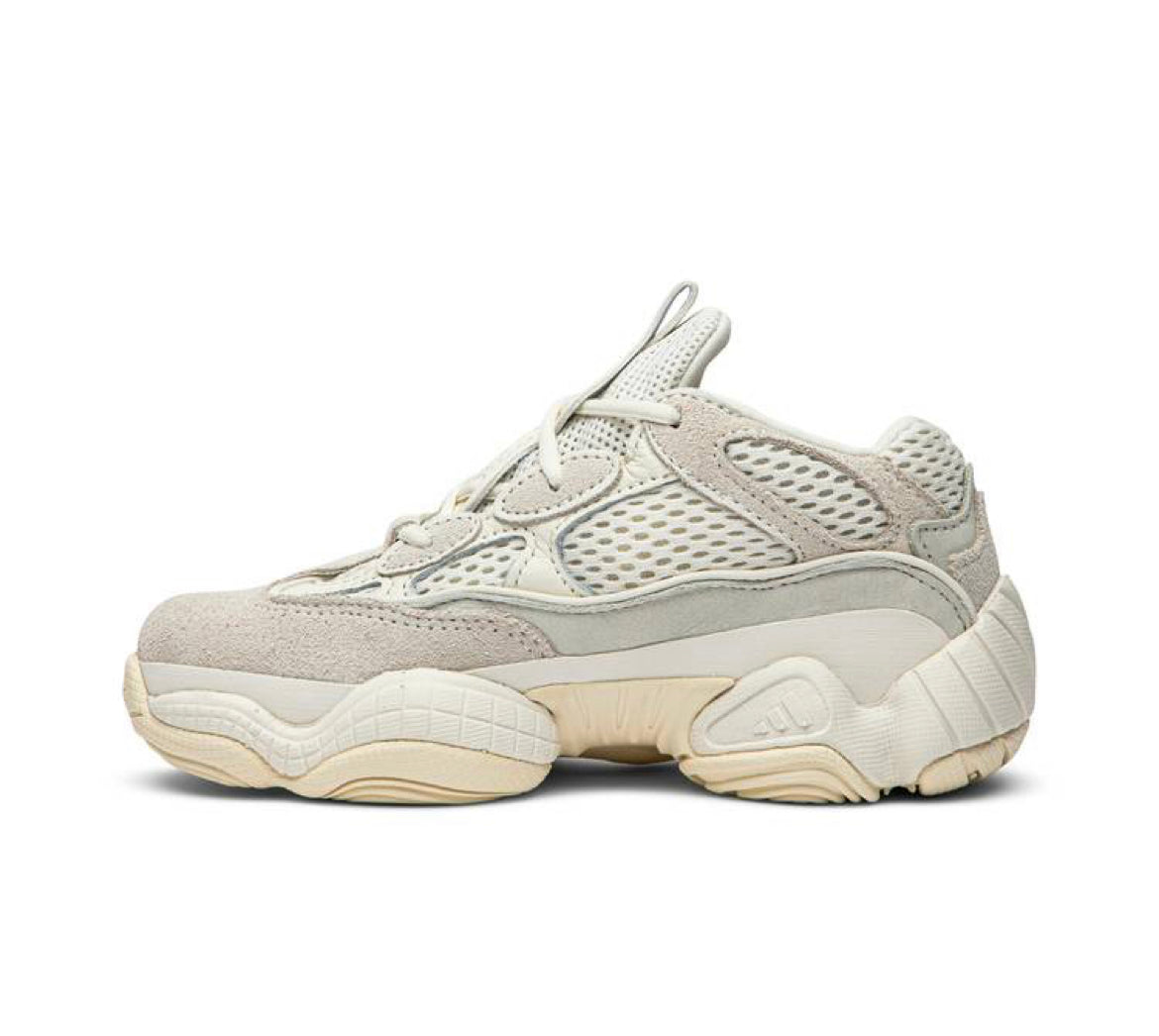 Kids' Adidas Yeezy 500 Bone White
