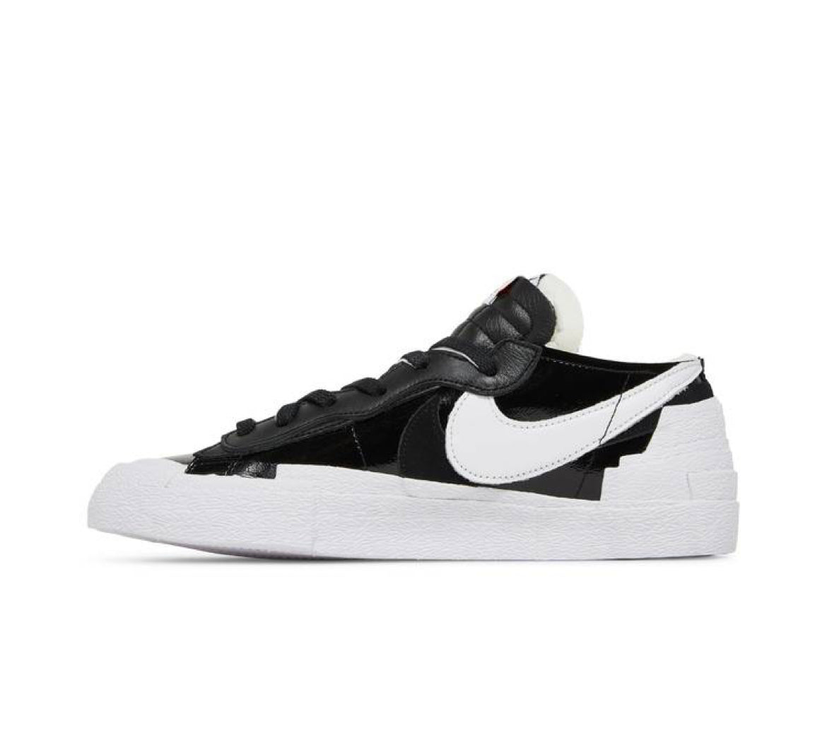 Nike Blazer Low Sacai Black Patent Leather