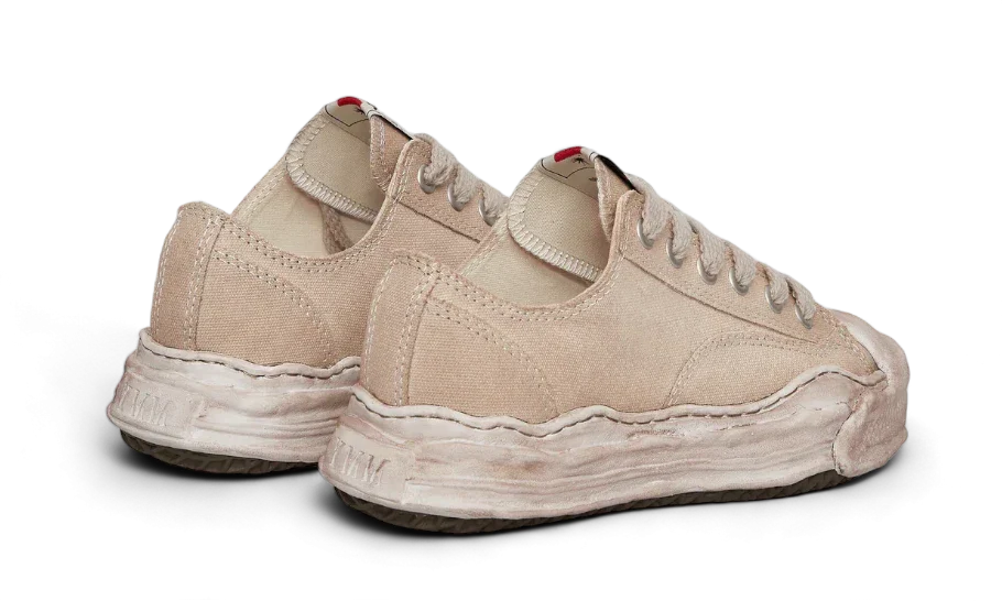 Maison Mihara Yasuhiro Hank OG Sole Over-Dyed Canvas Low Brown