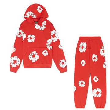 Denim Tears Cotton Wreath Set Red