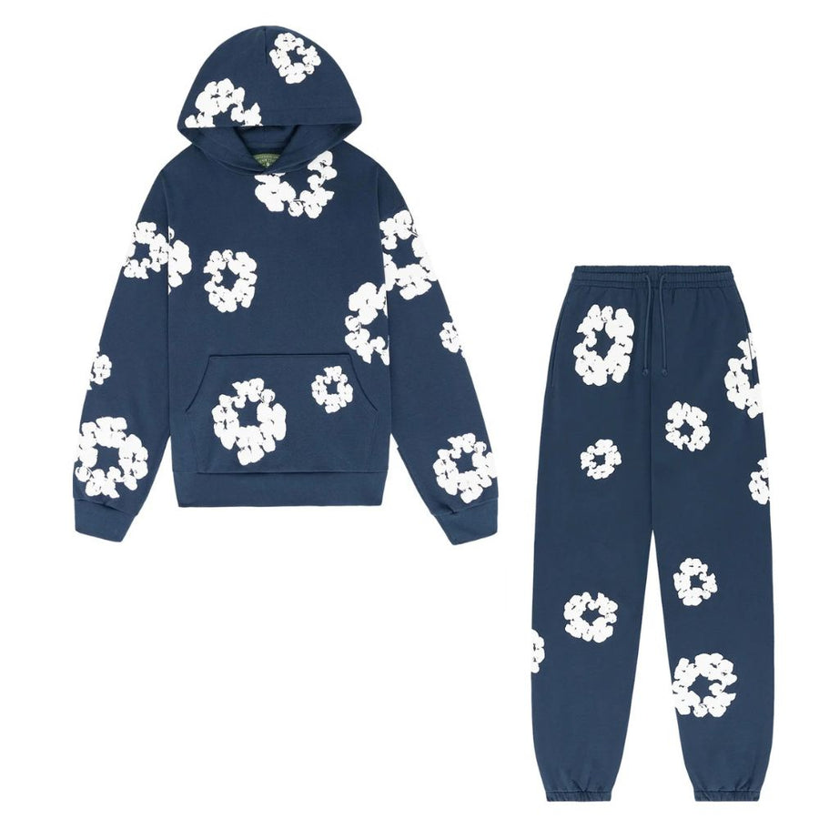 Denim Tears Cotton Wreath Set Navy