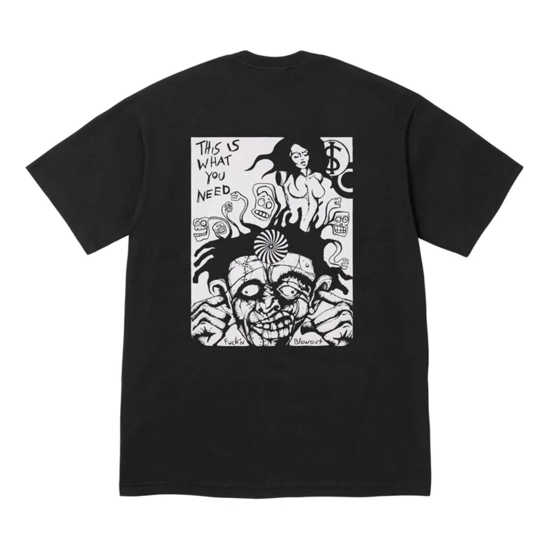 Supreme Fuckin Blowout Tee Black
