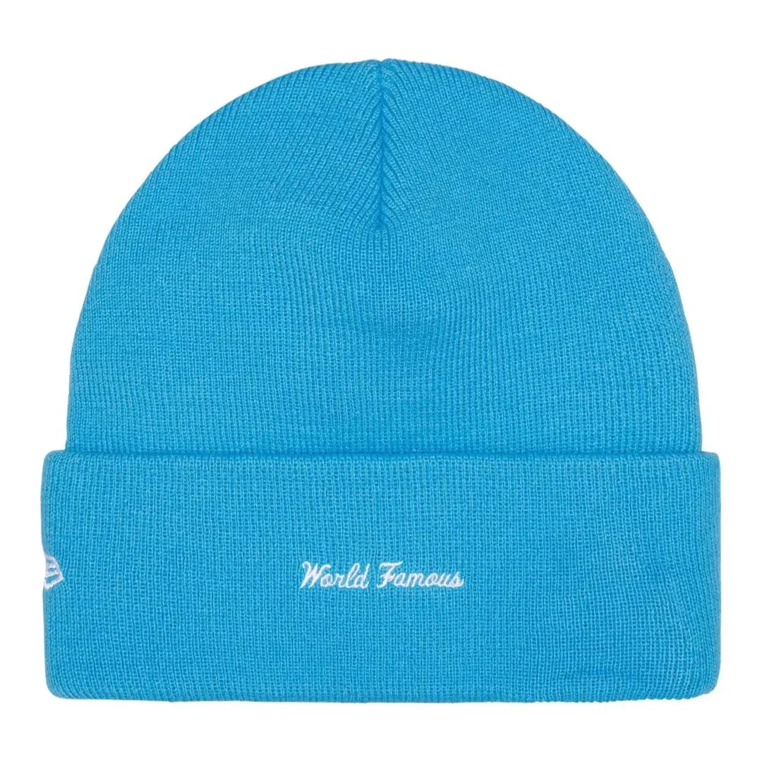 Supreme New Era Box Logo Beanie Blue