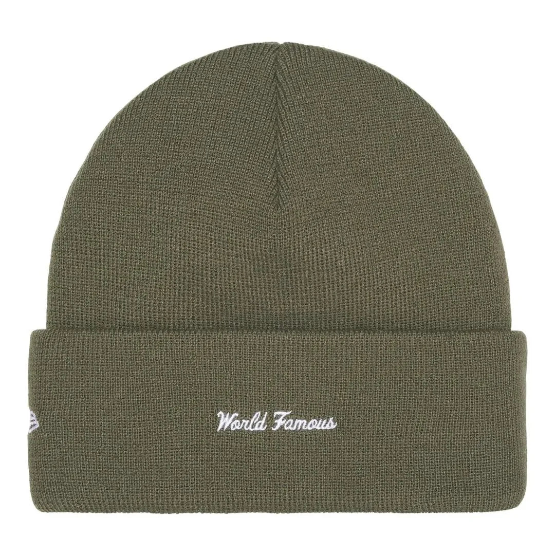 Supreme New Era Box Logo Beanie Olive