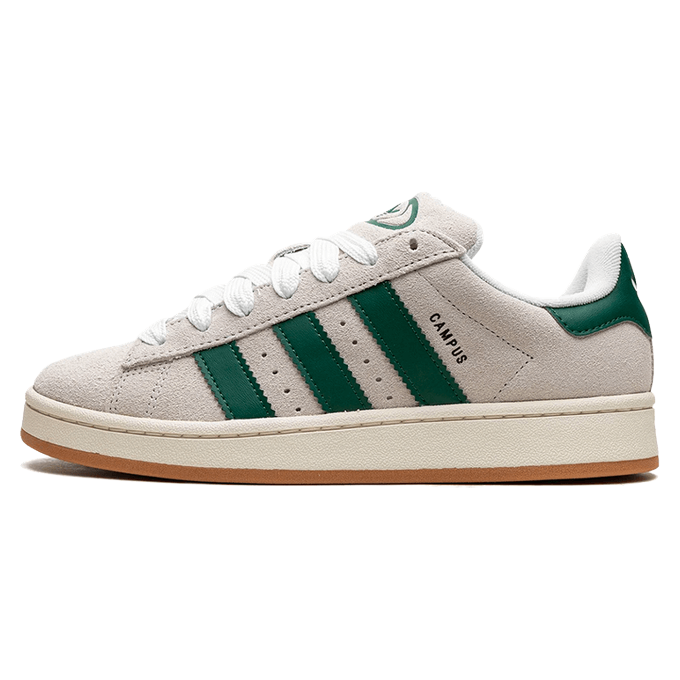 adidas Campus 00s Crystal White Dark Green