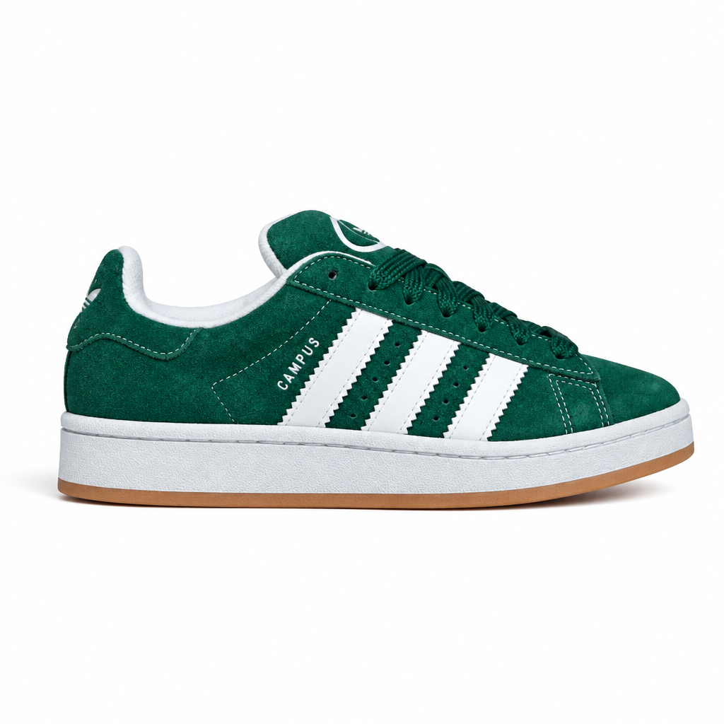 adidas Campus 00s Dark Green Cloud White (Kids)