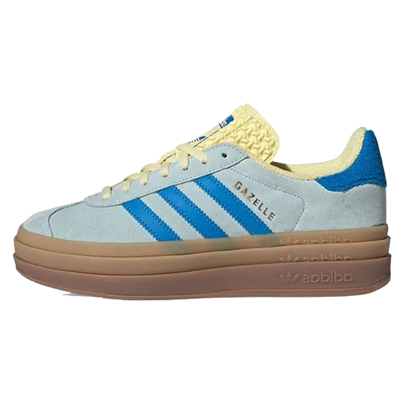 adidas Gazelle Bold Almost Blue Yellow