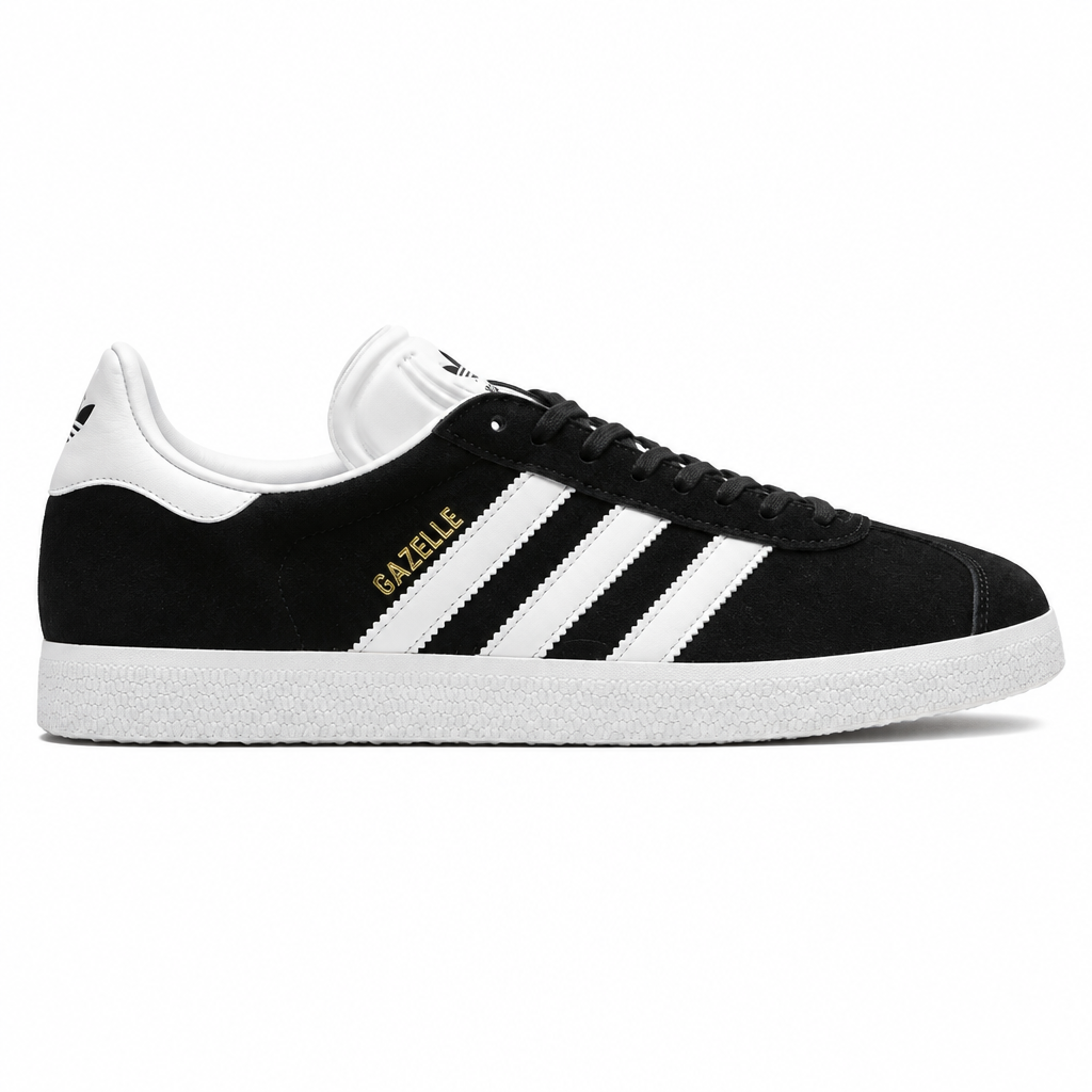 adidas Gazelle Core Black Cloud White Gold