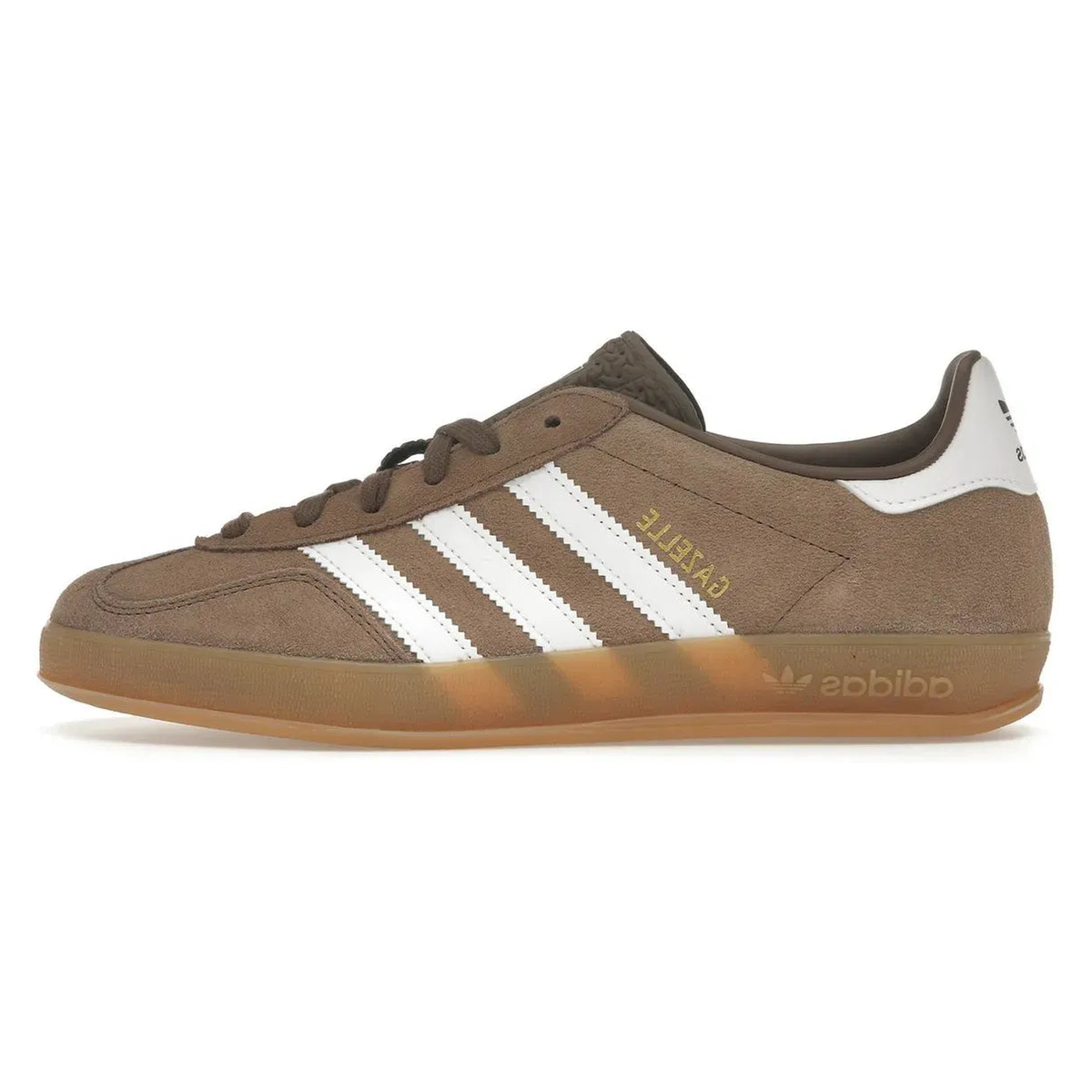 adidas Gazelle Indoor Earth Strata White Gold Metallic