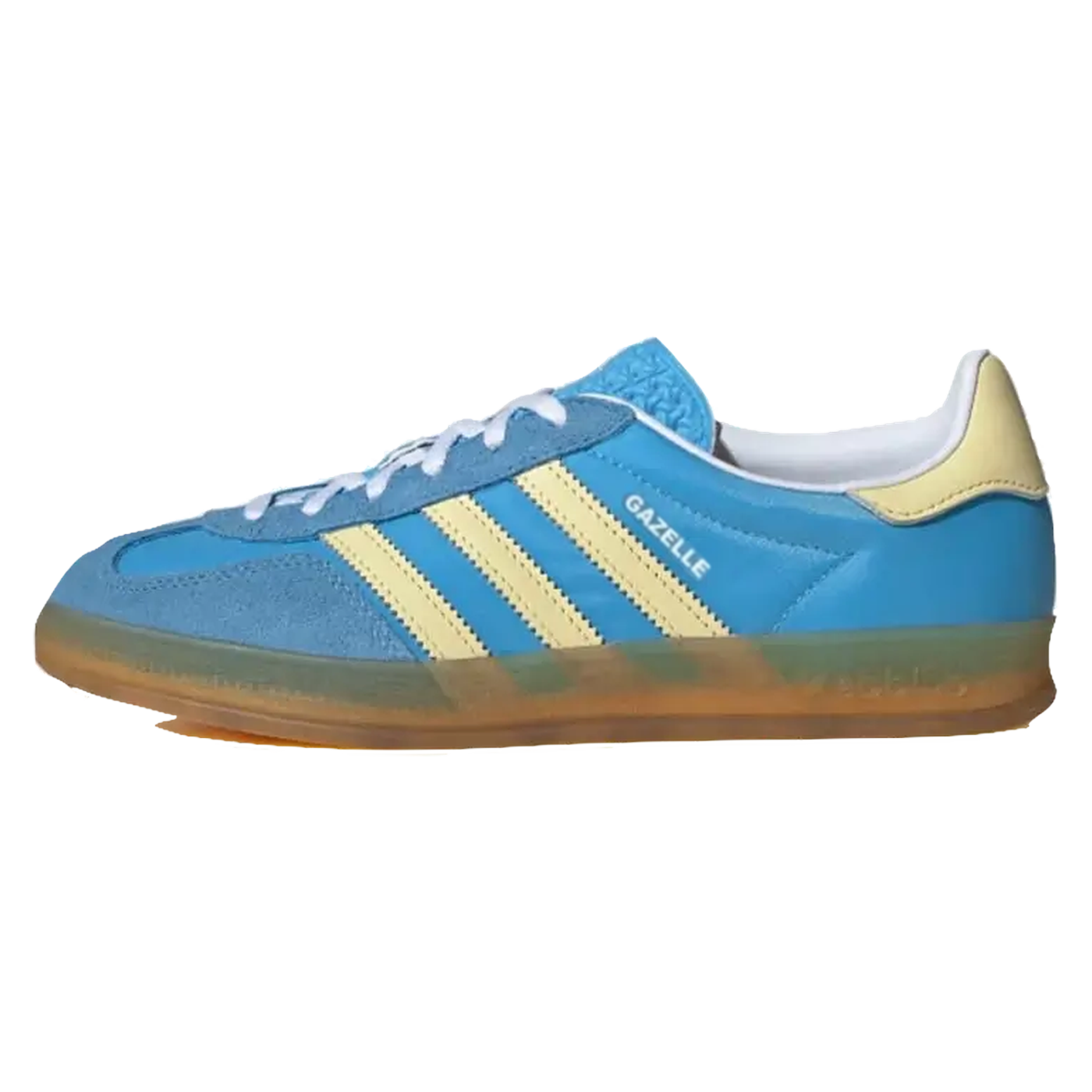 adidas Gazelle Indoor Semi Blue Burst Almost Yellow
