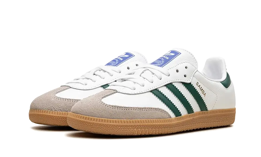 adidas Samba OG White Collegiate Green Gum