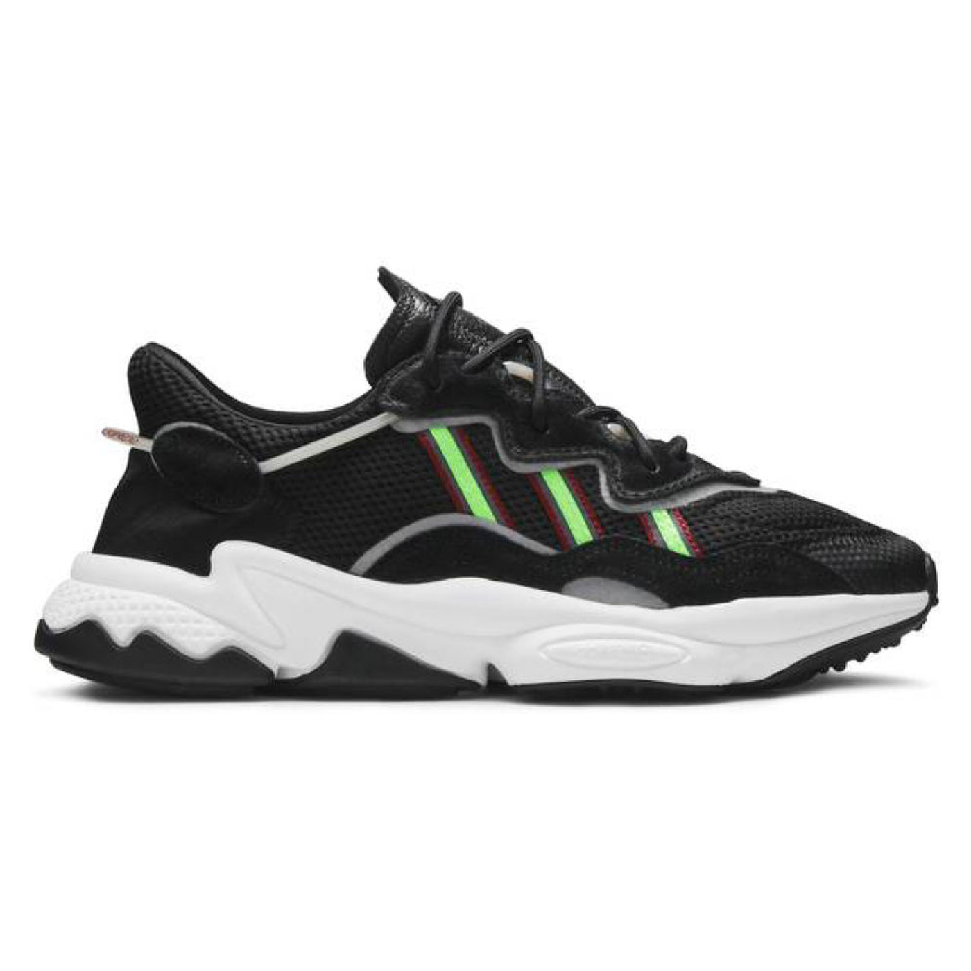 Adidas Ozweego Core Black Solar Green