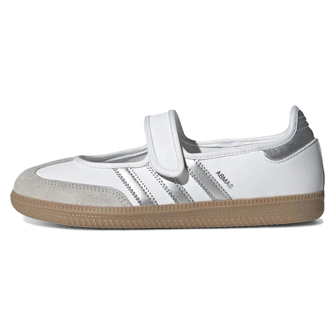 Adidas Samba Jane White Silver Metallic