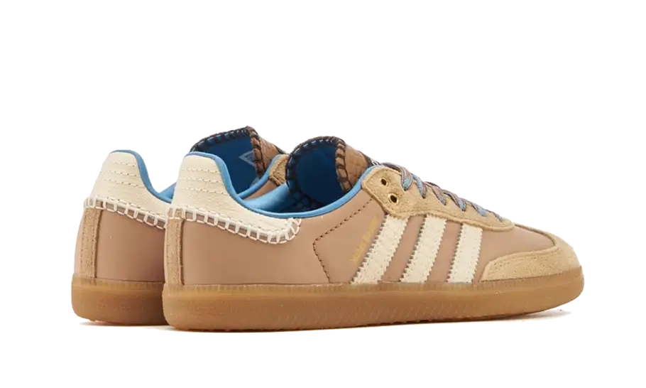 Adidas Samba x Wales Bonner Nylon Desert White