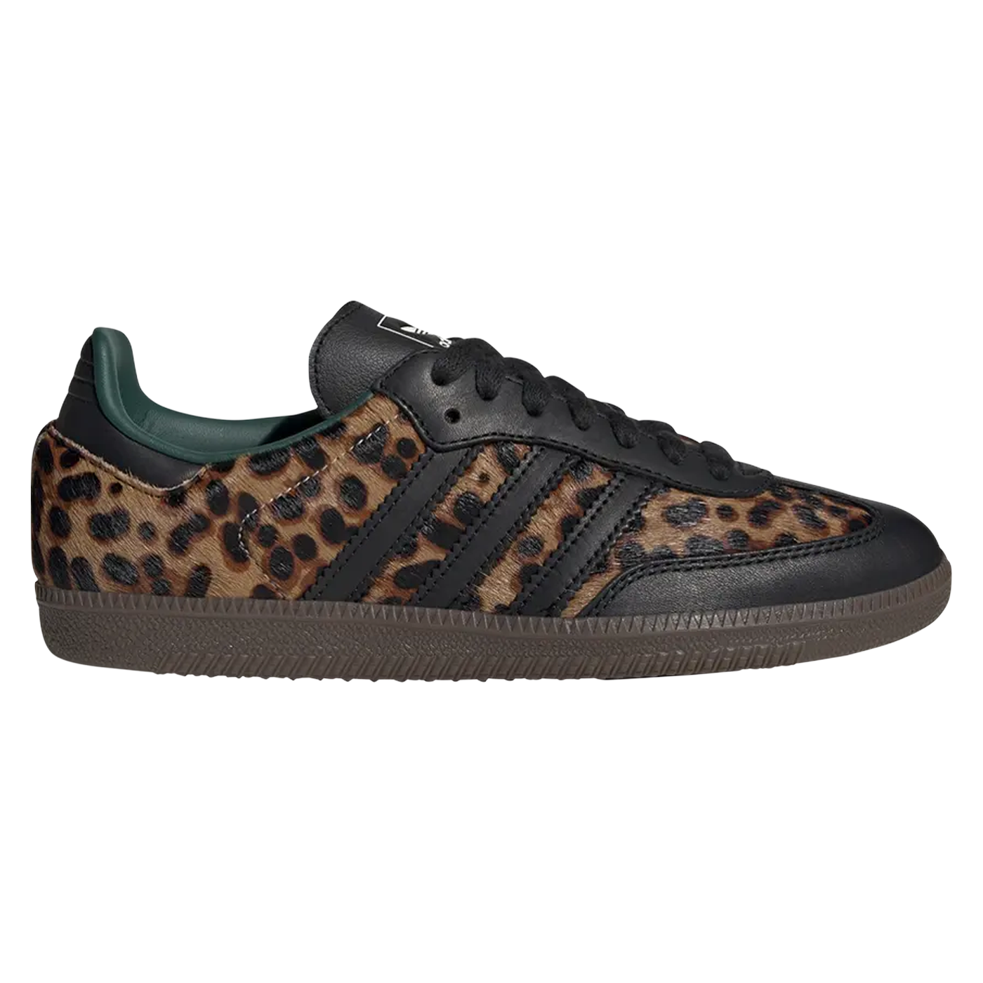 Adidas Samba OG Black Green Leopard