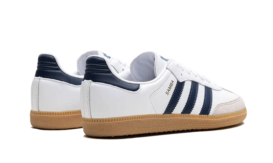 adidas Samba OG Cloud White Night Indigo Gum