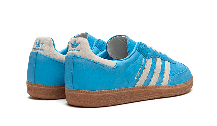 Sporty & Rich x adidas Samba OG Blue Grey