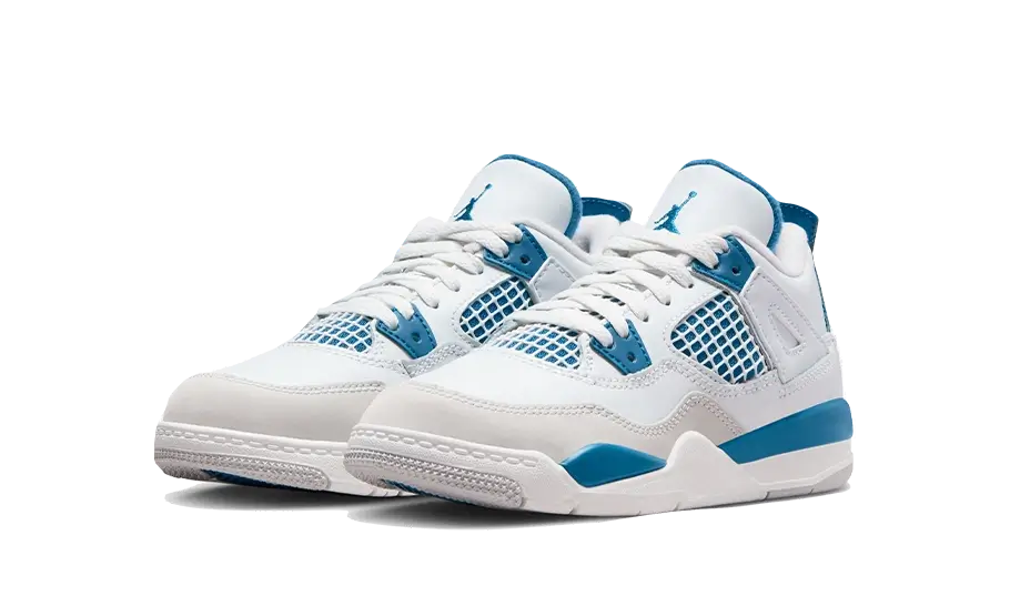 Air Jordan 4 Retro Military Blue (PS)