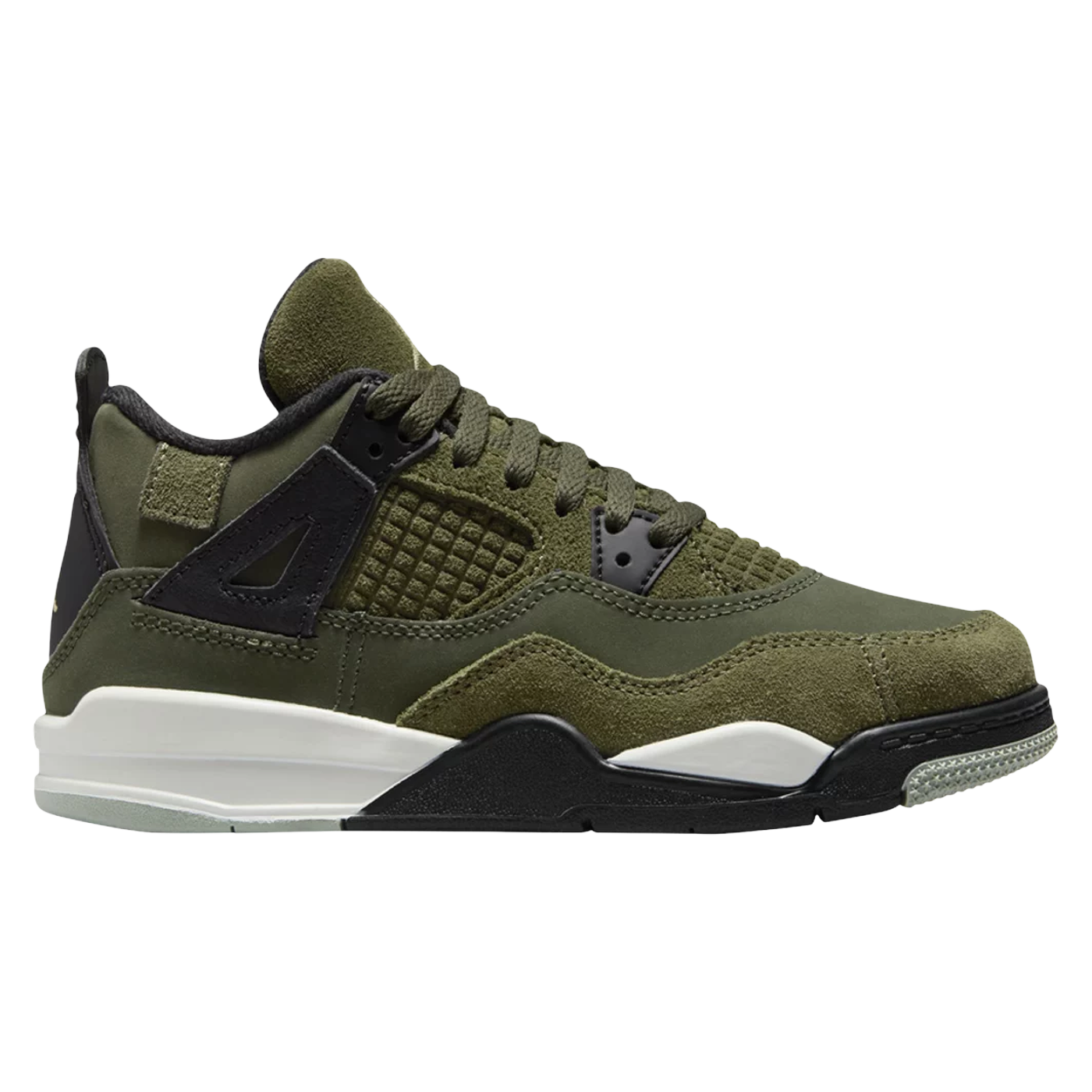 Air Jordan 4 Retro SE Craft Medium Olive (PS)