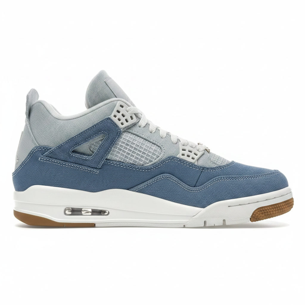 Air Jordan 4 Retro TEX Denim Worn Blue