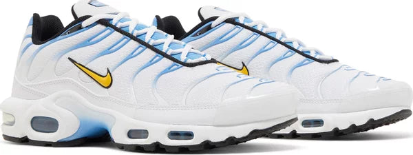 Air Max Plus White University Blue Gold