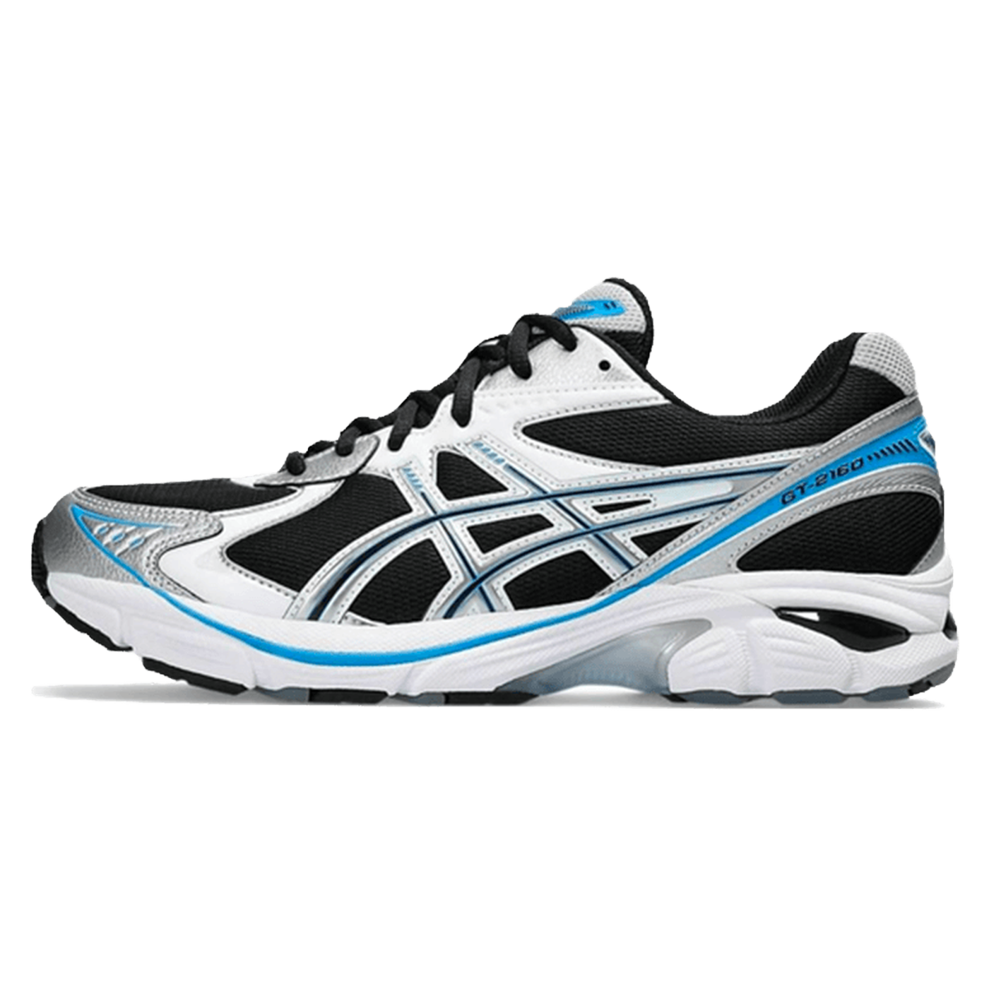 Asics GT-2160 Black Pure Silver Bright Blue
