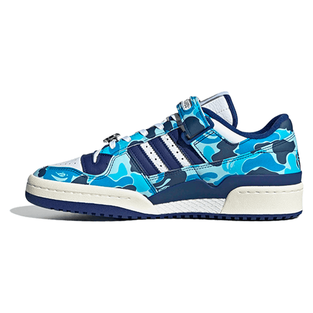 Bape x adidas Forum 84 Low 30th Anniversary Blue Camo