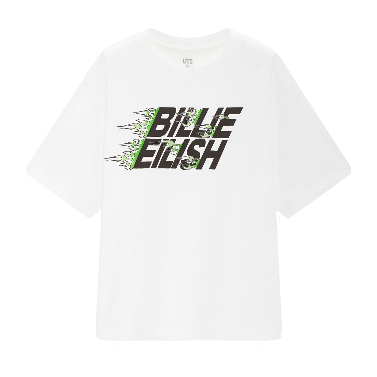 Billie Eilish × Takashi Murakami × Uniqlo White Logo