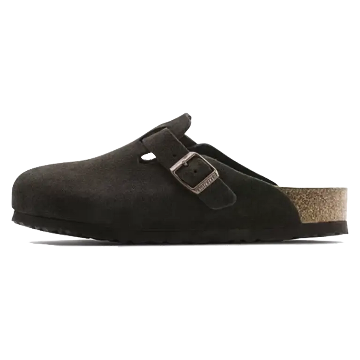 Birkenstock Boston Soft Footbed Suede Mocca