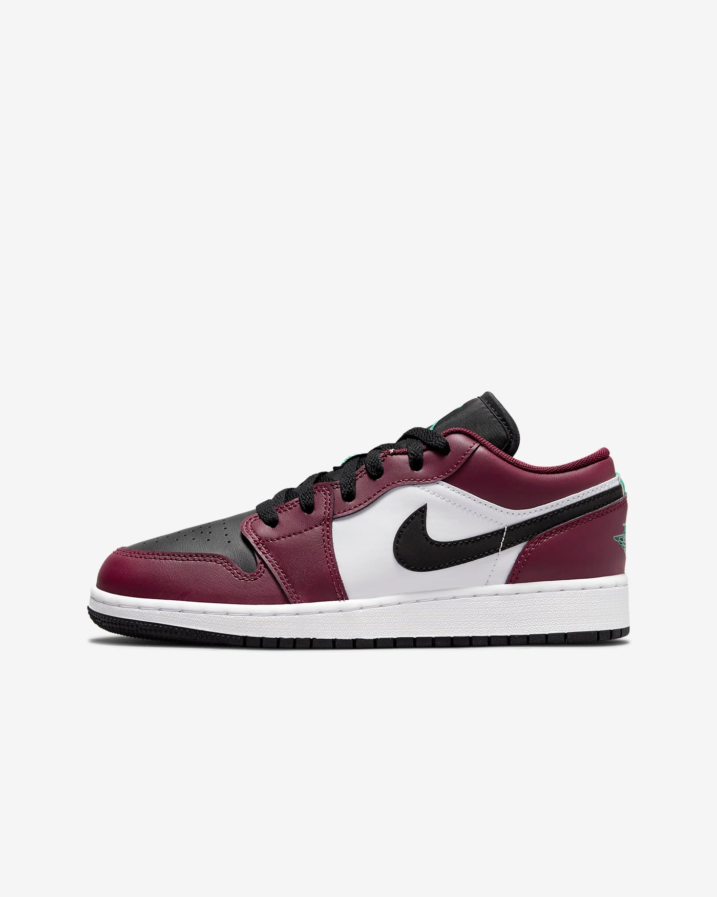 Air Jordan 1 Low Dark Beetroot Roma Green