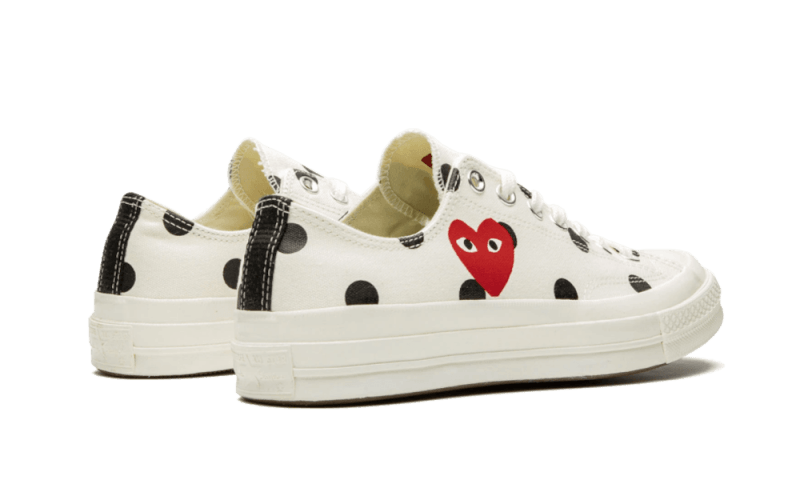 Comme des Garçons x Converse Chuck Taylor All-Star 70s Ox CDG PLAY Polka Dot White