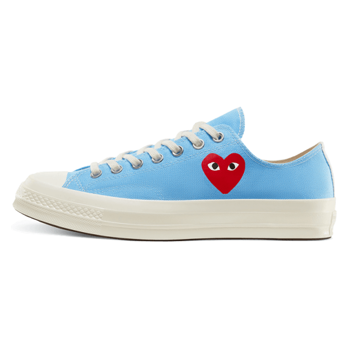 Comme des Garçons x Converse Chuck Taylor All-Star 70s Ox CDG PLAY Bright Blue