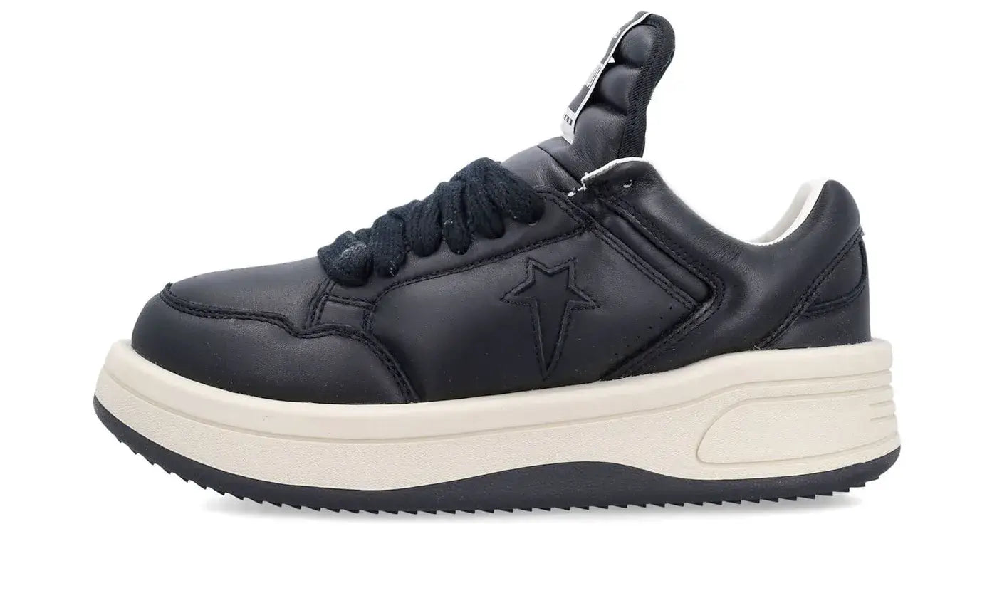 Rick Owens DRKSHDW x Converse TURBOWPN Low Black Cloud Cream