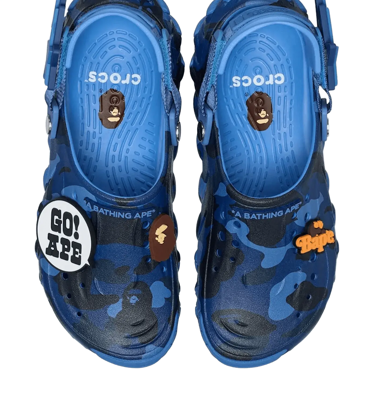 Crocs Echo RO Clog Bape Powder Blue Camo