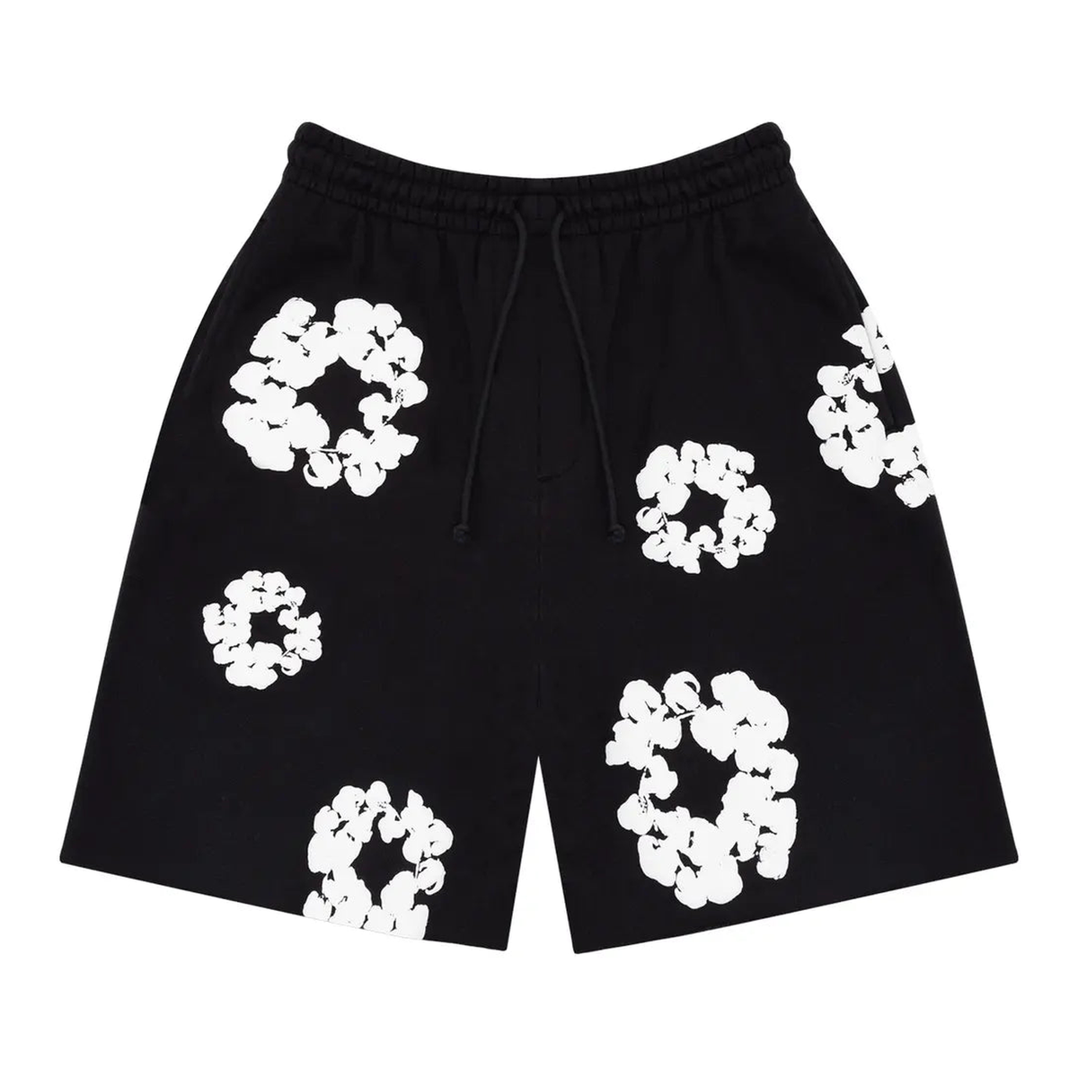 Denim Tears The Cotton Wreath Shorts Black