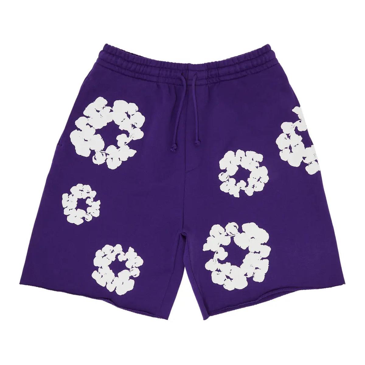 Denim Tears The Cotton Wreath Shorts Purple