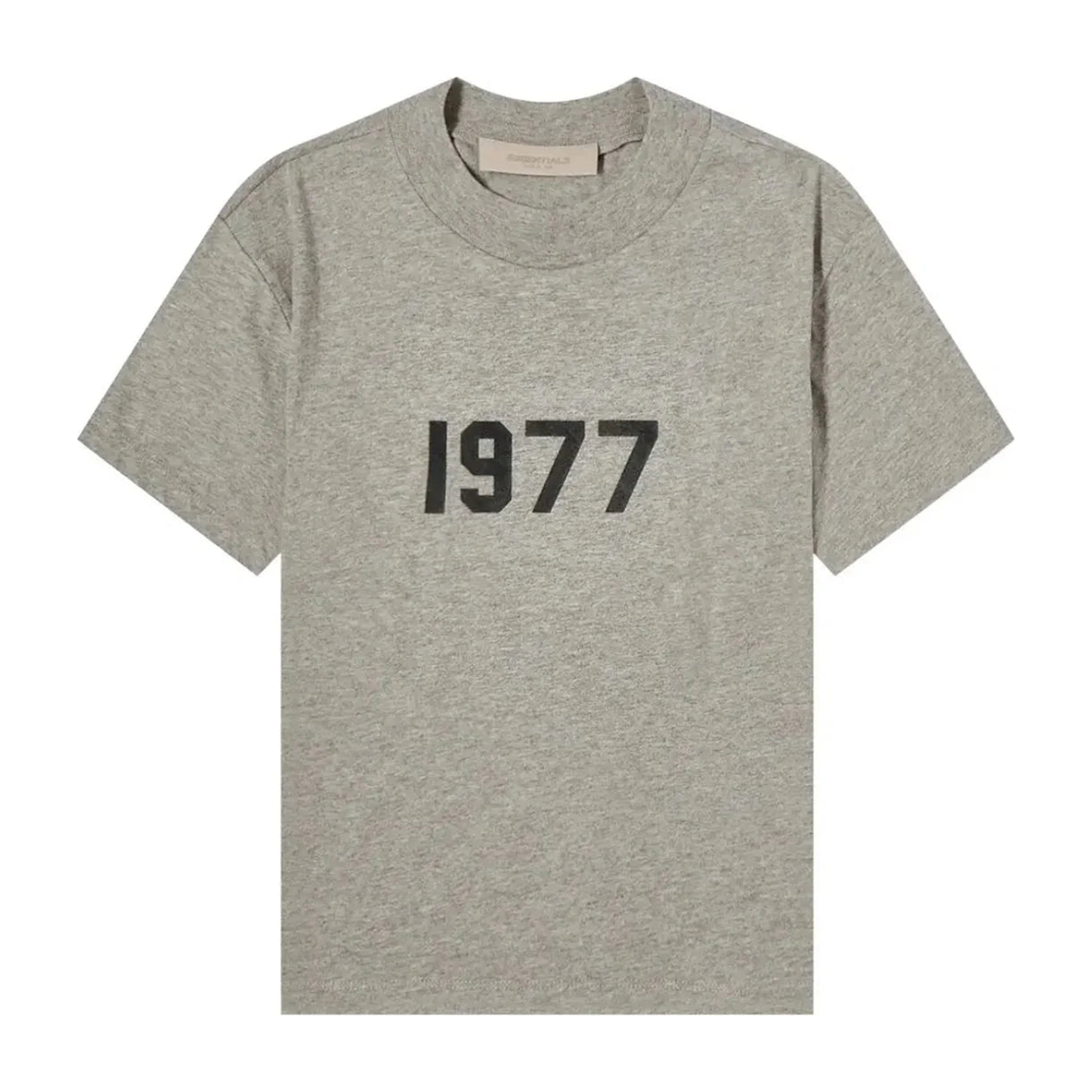 Essentials 1977 tmavě ovesné tričko