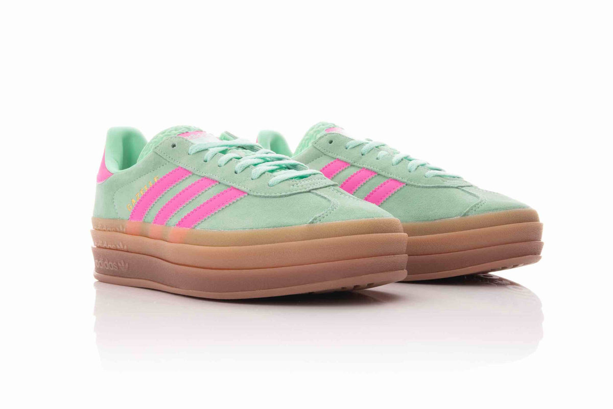 Adidas Gazelle Bold Pulse Mint Screaming Pink