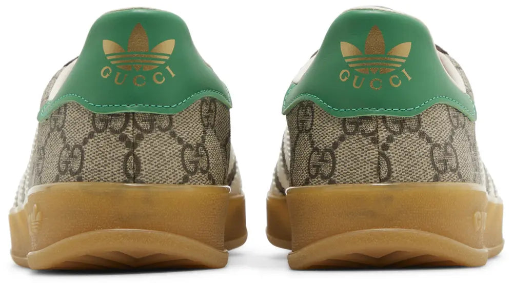 Adidas x Gucci Gazelle Beige GG Monogram