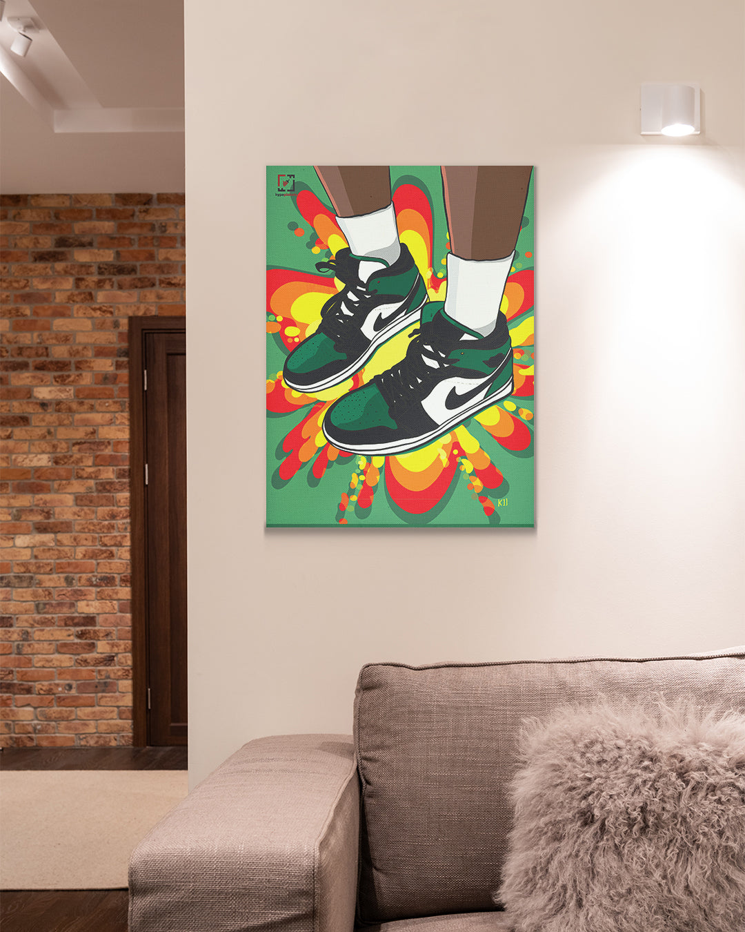 Obraz Jordan 1 "Pine Green"