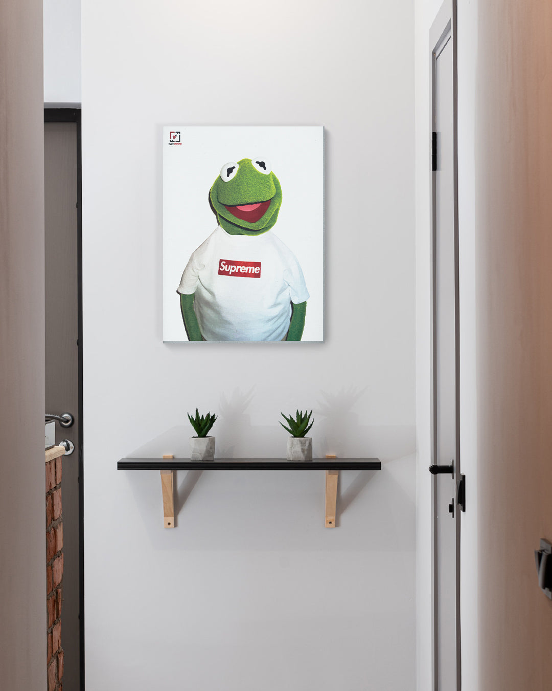 Obraz "Kermit x Supreme"